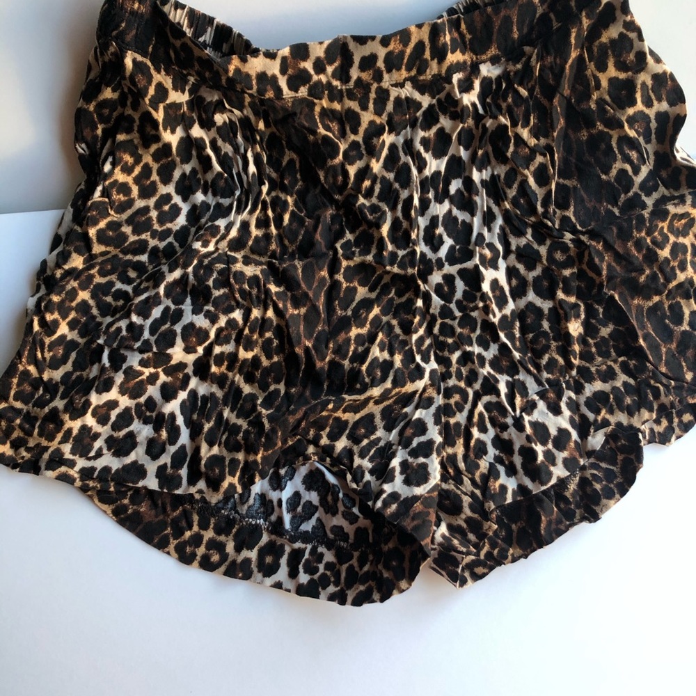 Cheetah/Leopard print dress shorts